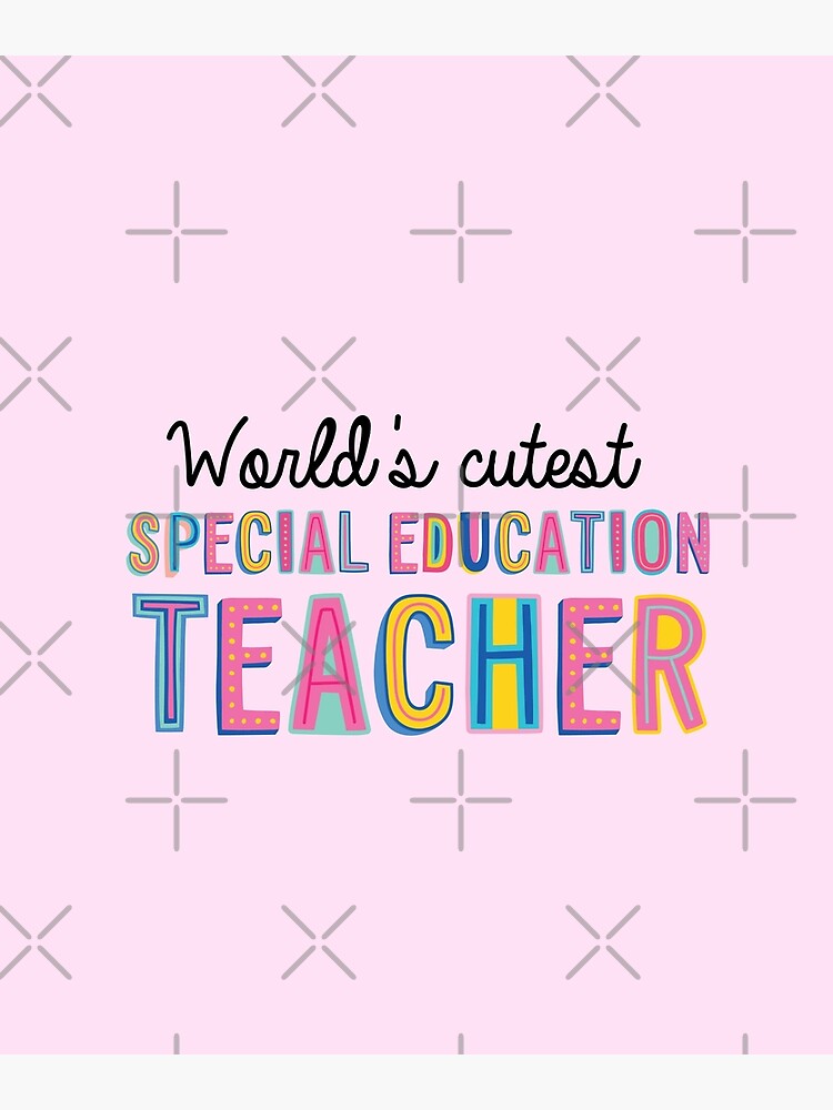 Cute Special Education Teacher Gift Idea Back to School - Special Education Teacher  Gifts - Tapestry | TeePublic