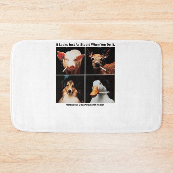 Item preview, Fumar animales: se ve tan estúpido cuando lo haces designed and sold by AmadaLevile.