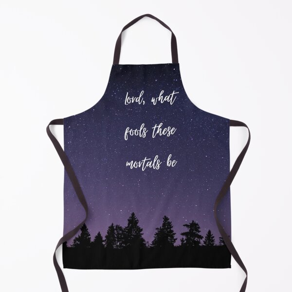 Item preview, 'lord what fools these mortals be' midsummer nights dream quote designed and sold by Celise21.