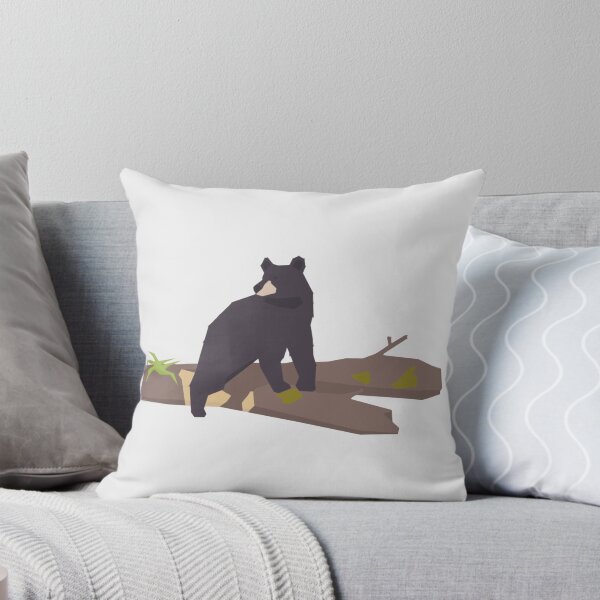 Aperçu de l'œuvre Ours noir minimaliste créée et vendue par ehaynal.