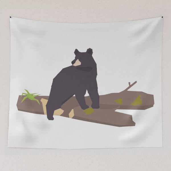 Item preview, Minimalist Black Bear designed and sold by ehaynal.