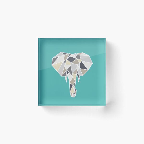 Item preview, Geometric elephant designed and sold by The-Fancy-Space.