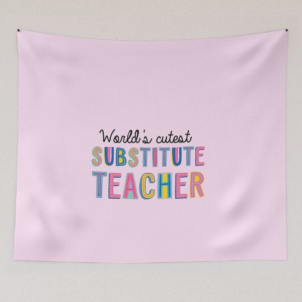 Item preview, Substitute Teacher Gifts | World's cutest Substitute Teacher designed and sold by betternotes.