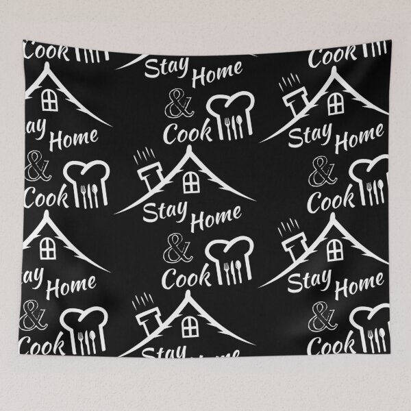 Item preview, Stay Home & Cook designed and sold by PickCreation.