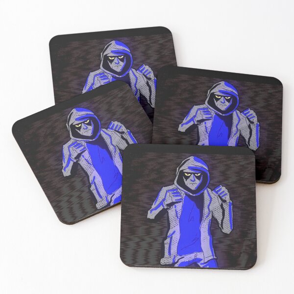 Aperçu de l'œuvre Slim Shady Retro Bleu Foncé créée et vendue par BukLauDesu.