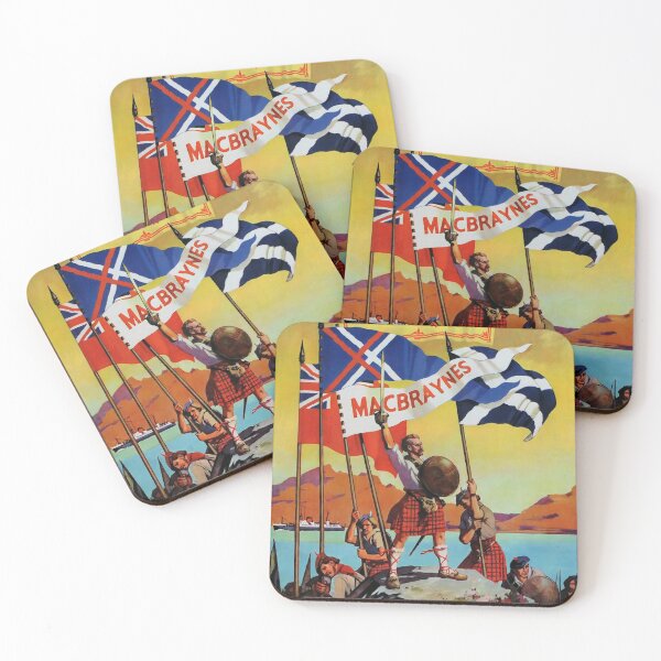 Item preview, Railway Poster Scotland designed and sold by stickart-marek.
