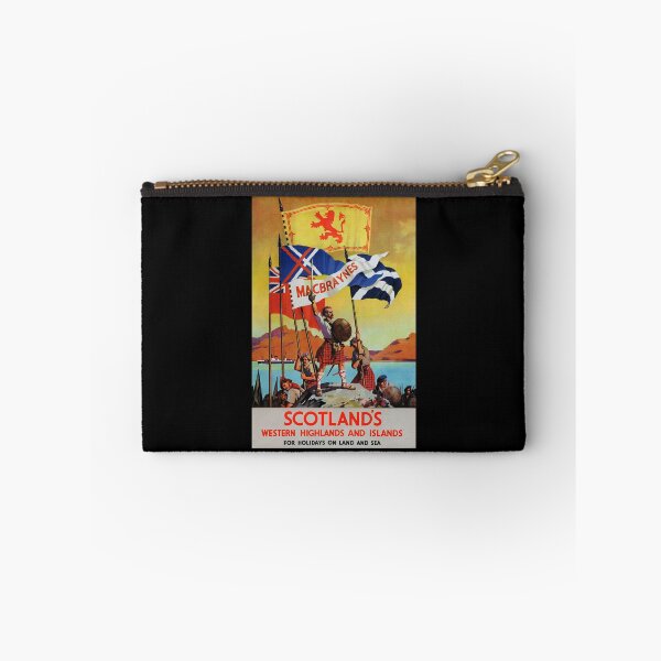 Item preview, Railway Poster Scotland designed and sold by stickart-marek.