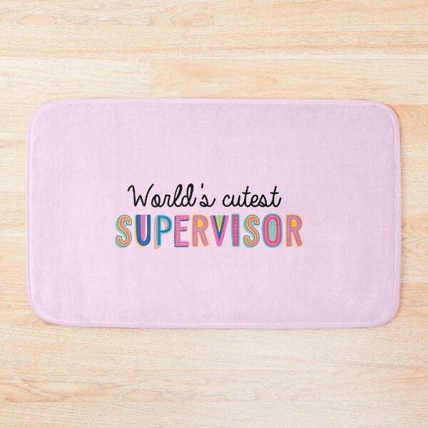 Item preview, Supervisor Gifts | World's cutest Supervisor designed and sold by betternotes.