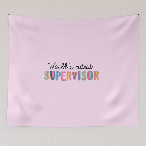 Item preview, Supervisor Gifts | World's cutest Supervisor designed and sold by betternotes.