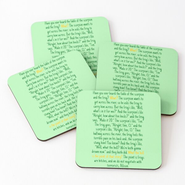 Item preview, Klaus’ telling of ''The Scorpion and the Frog'' designed and sold by Musical Maia.