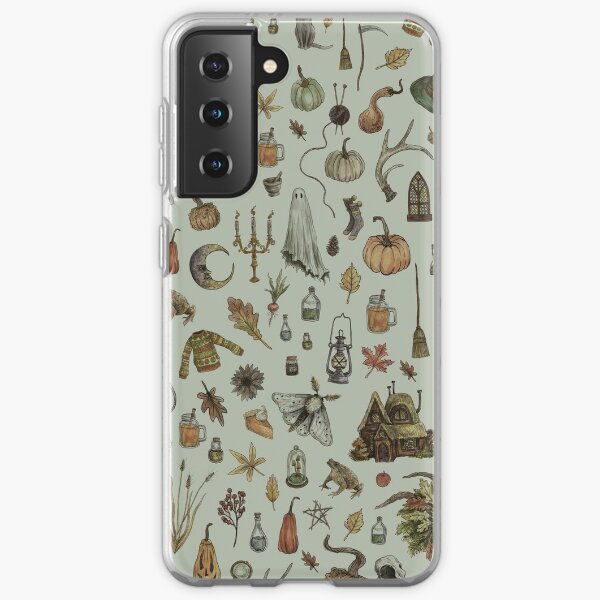 Green Cozy Crone Samsung Galaxy Soft Case