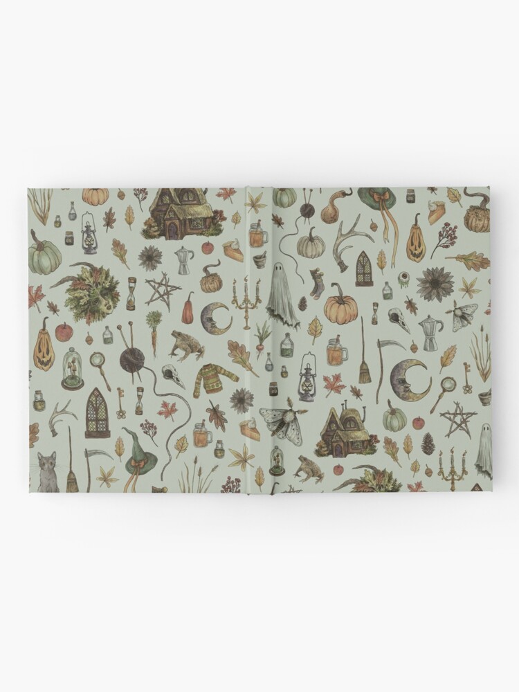 Alternate view of Green Cozy Crone Hardcover Journal
