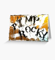 PIMP ROCKY logo - Paul Ryan & Niklas Henke Greeting Card