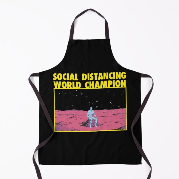 Item preview, SOCIAL DISTANCING Dr. Manhattan designed and sold by LuksTEESred.