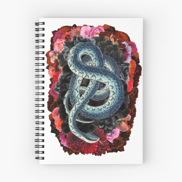 Item preview, Snake Floral designed and sold by TatzDecoArt.