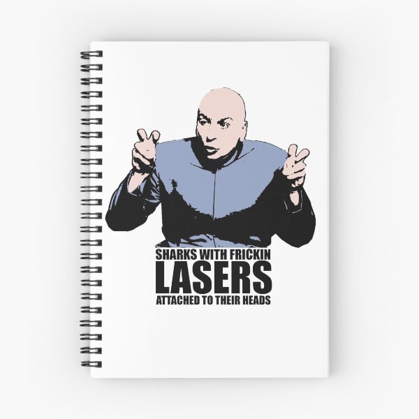 Item preview, Dr. Evil Sharks con Frickin Lasers Austin Powers Tshirt designed and sold by theshirtnerd.