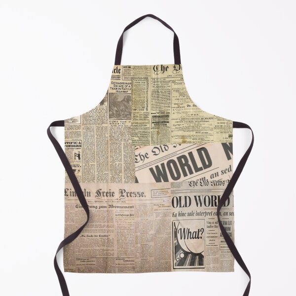 Item preview, old newspaper collage designed and sold by Celise21.