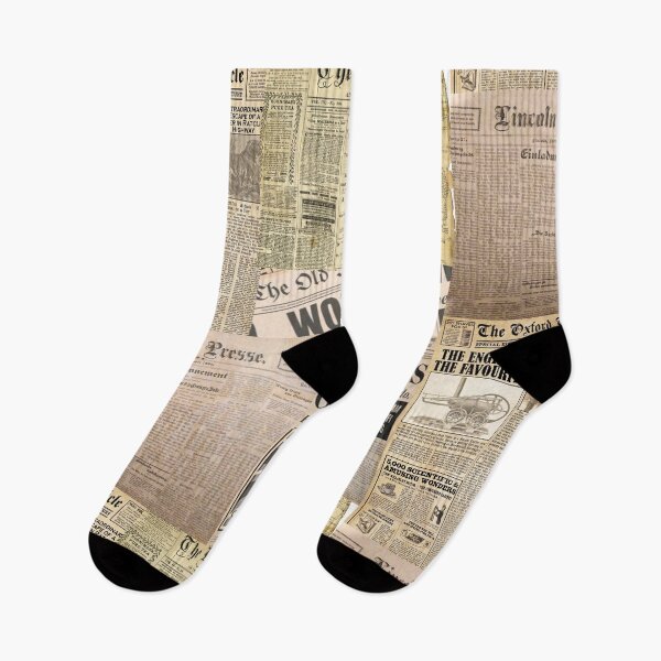 Item preview, old newspaper collage designed and sold by Celise21.