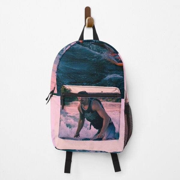 Item preview, Surfing behind a boat at sunset designed and sold by louishay.
