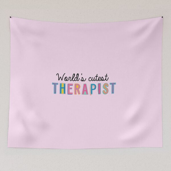 Item preview, Therapist Gifts | World's cutest Therapist designed and sold by betternotes.