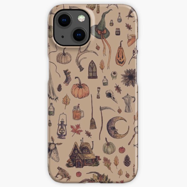 Rustic Brown Cozy Crone iPhone Snap Case