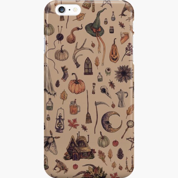 Rustic Brown Cozy Crone iPhone Snap Case