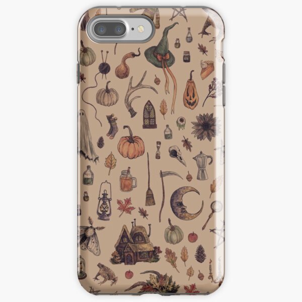 Rustic Brown Cozy Crone iPhone Tough Case