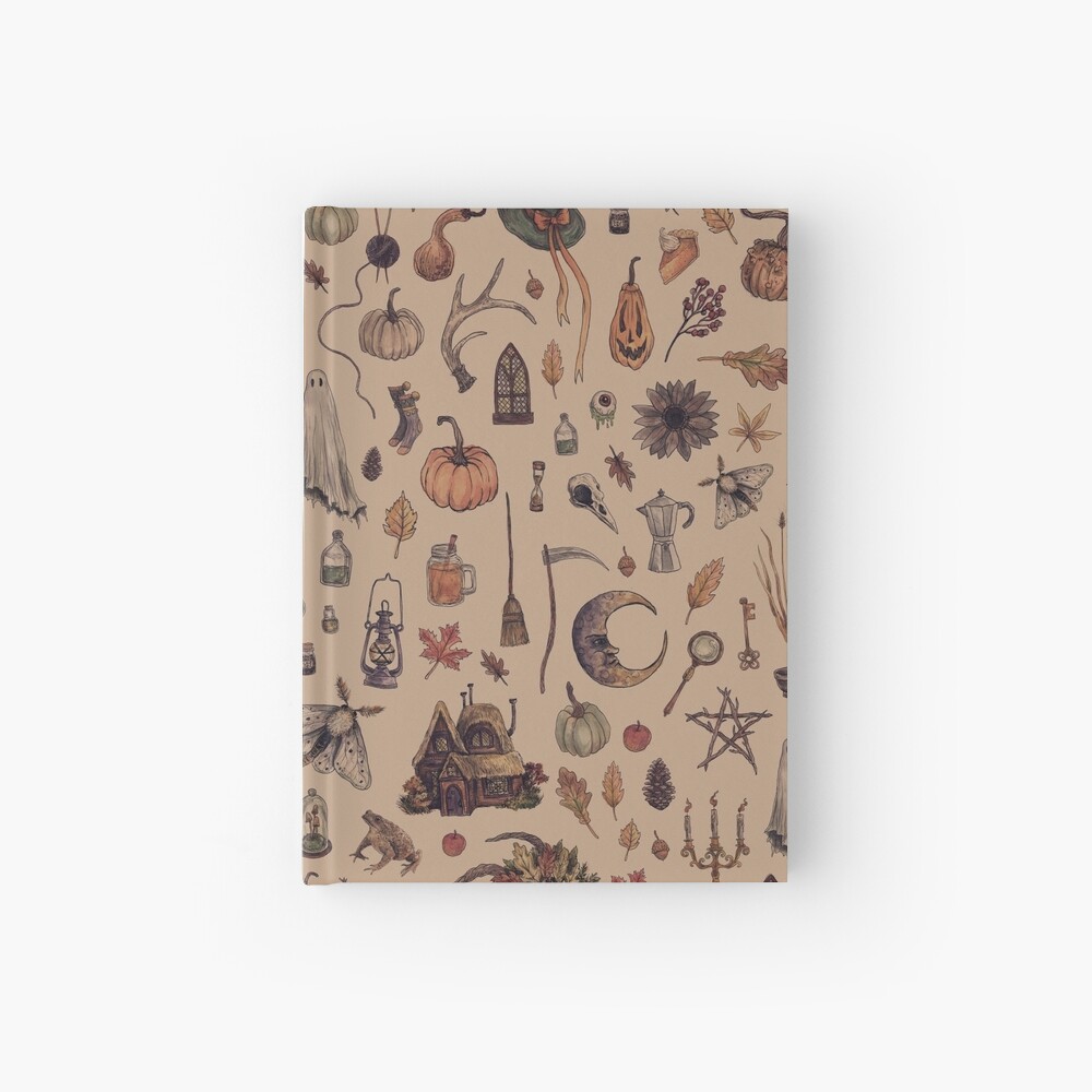 Rustic Brown Cozy Crone Hardcover Journal