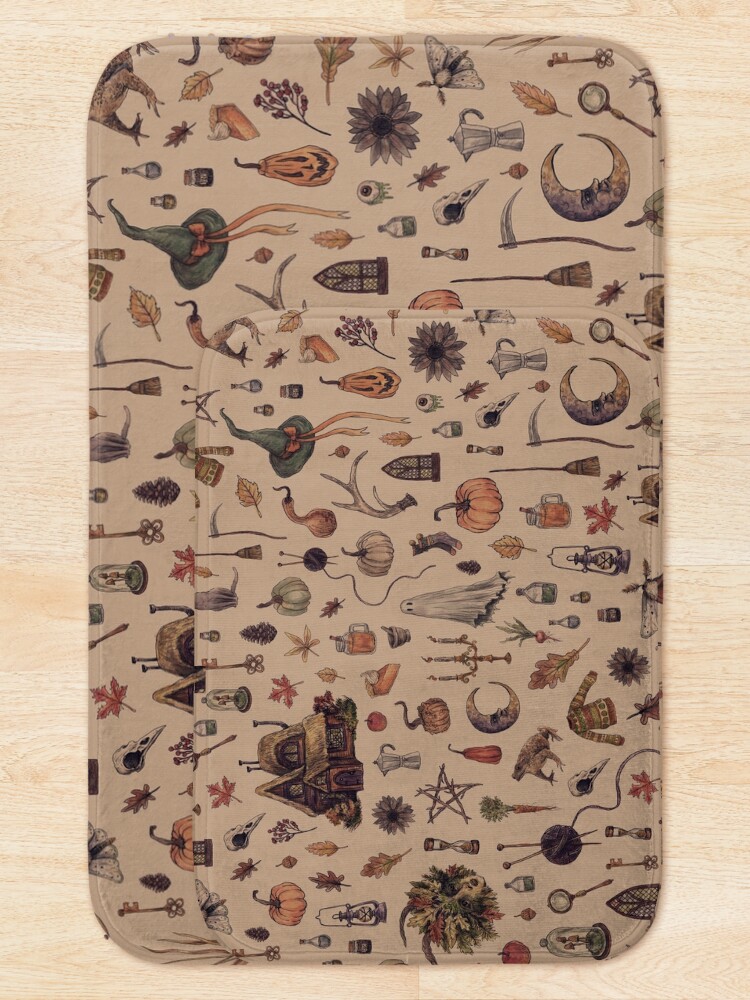 Alternate view of Rustic Brown Cozy Crone Bath Mat