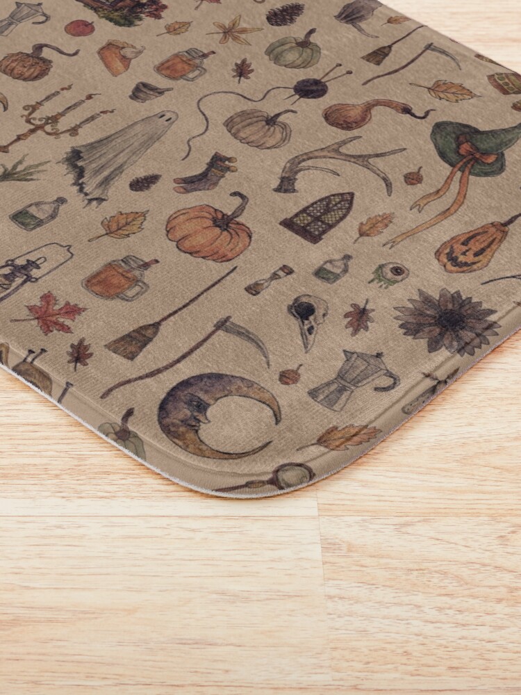 Alternate view of Rustic Brown Cozy Crone Bath Mat