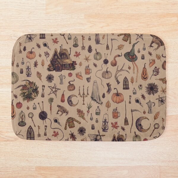 Rustic Brown Cozy Crone Bath Mat