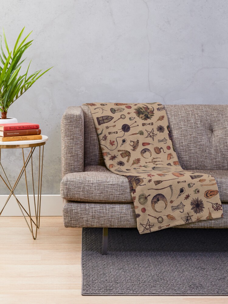 Alternate view of Rustic Brown Cozy Crone Throw Blanket