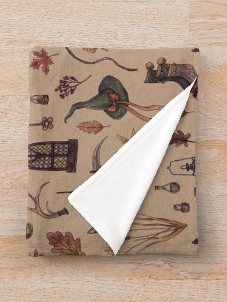 Alternate view of Rustic Brown Cozy Crone Throw Blanket