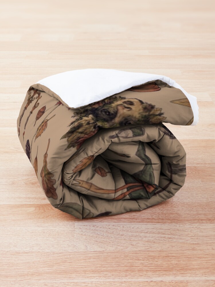 Alternate view of Rustic Brown Cozy Crone Comforter