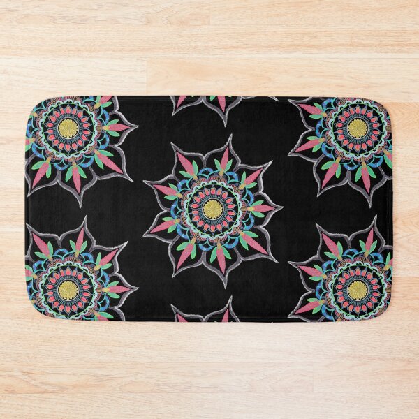 Item preview, Floral Red Flower Mandala designed and sold by KStevensonart.