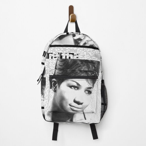 Item preview, Aretha Franklin DIGITAL ART black and white by Iona Art Digital designed and sold by IonaArtDigital.
