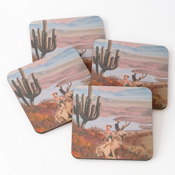 Item preview, Pinup Jackalope Cowgirl designed and sold by TatzDecoArt.