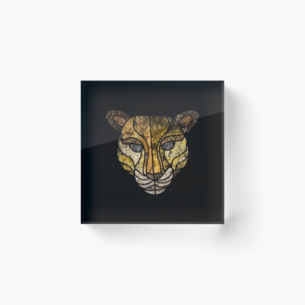 Artikelvorschau, Splatter Paint Cheetah auf Schwarz entworfen und verkauft von bittervictory.