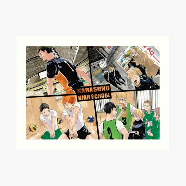 Haikyuu Timeskip Art Prints | Redbubble