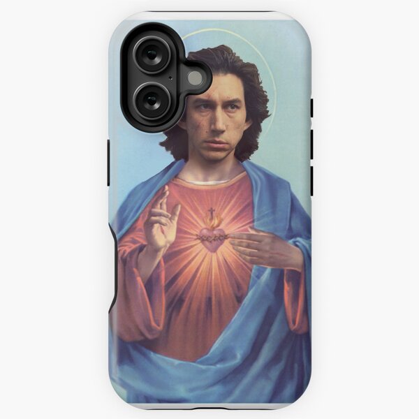 Vista previa del artículo con la obra «Adam Driver Jesus», diseñado y vendido por totallytoby.