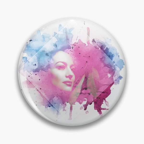 Item preview, Joan Crawford watercolour designed and sold by Arkadina.
