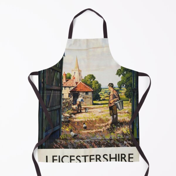 Item preview, Railway Poster Leicestershire designed and sold by stickart-marek.
