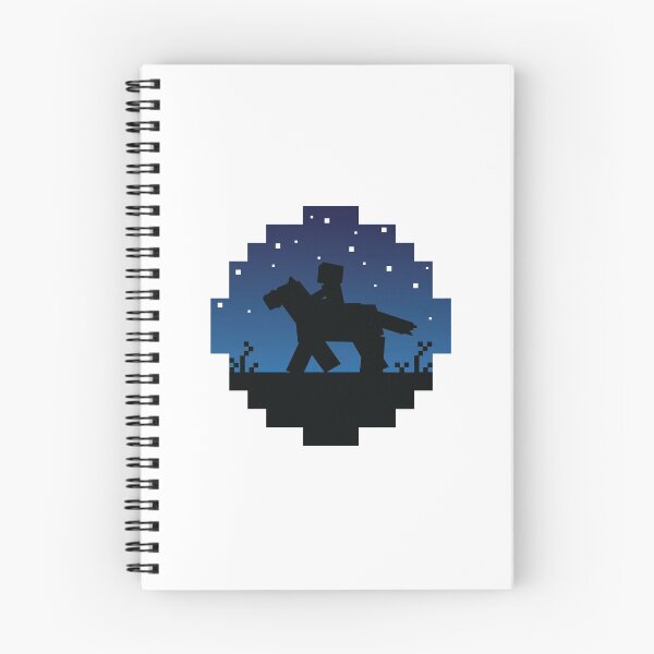 Item preview, Starry Minecraft Sunset with Horse designed and sold by FalconArt.