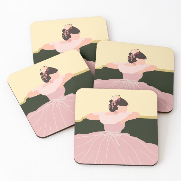 Item preview, Little Women Meg March Minimalistic Digital Art Print with Pastel Yellow Background designed and sold by cynthiajulienne.