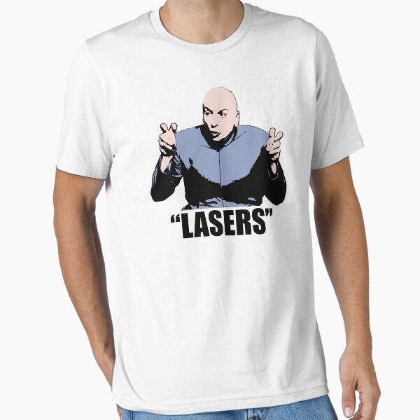 Item preview, Dr. Evil,  Lasers , Austin Powers, Tshirt designed and sold by theshirtnerd.