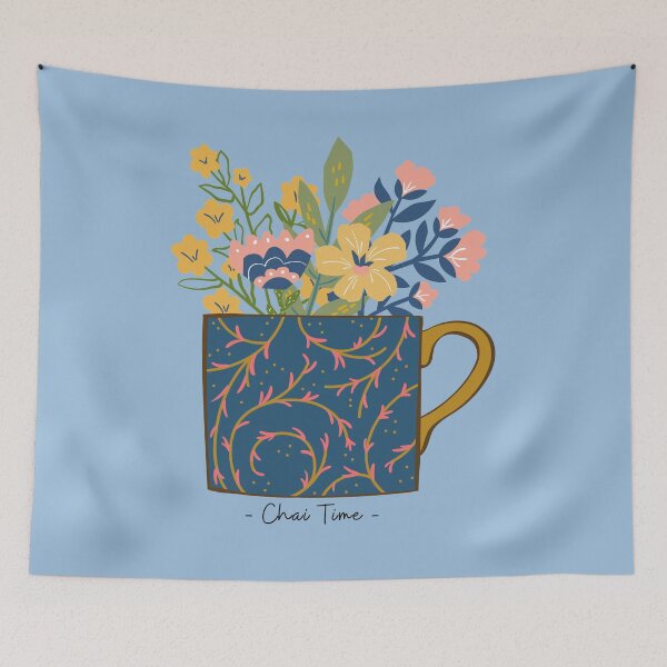 Item preview, Chai Time - Tea Time designed and sold by cation-studio.