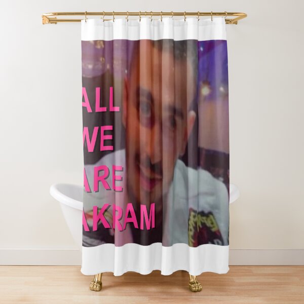 akram lovers memory Shower Curtain