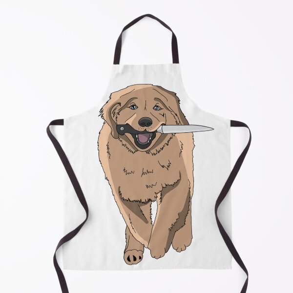 Item preview, Dog with Knife designed and sold by karacrylic.
