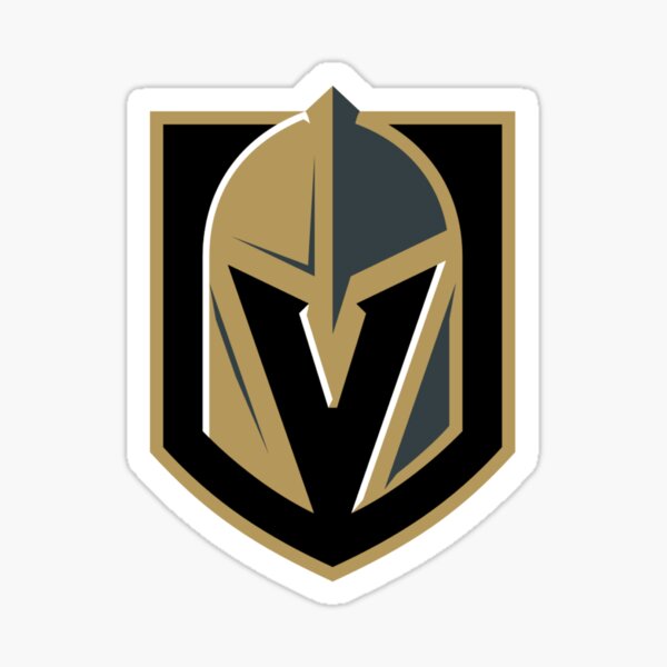 hotprint Golden Knights Hockey Vegas Sticks Sport Car Bumper Sticker Decal 5 X 4 