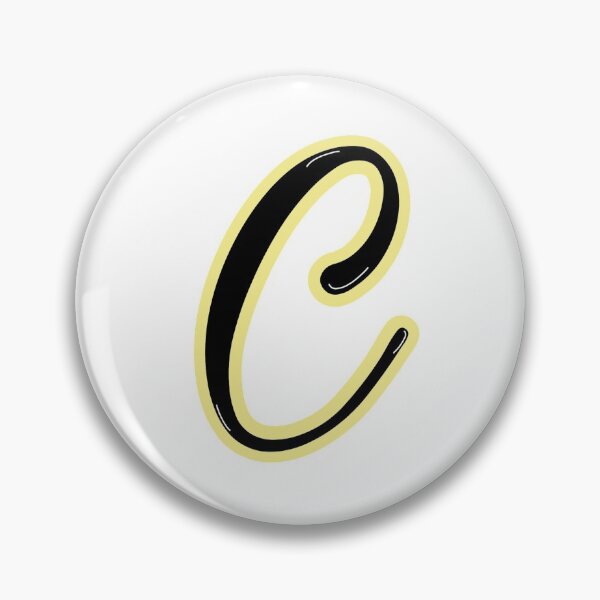 Item preview, Light Yellow Letter C designed and sold by MaeCreates.